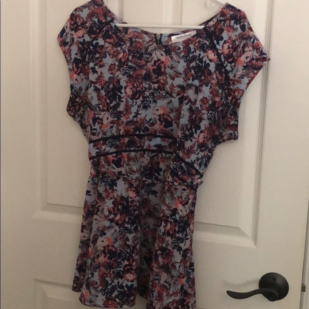Floral Motherhood Maternity Blouse